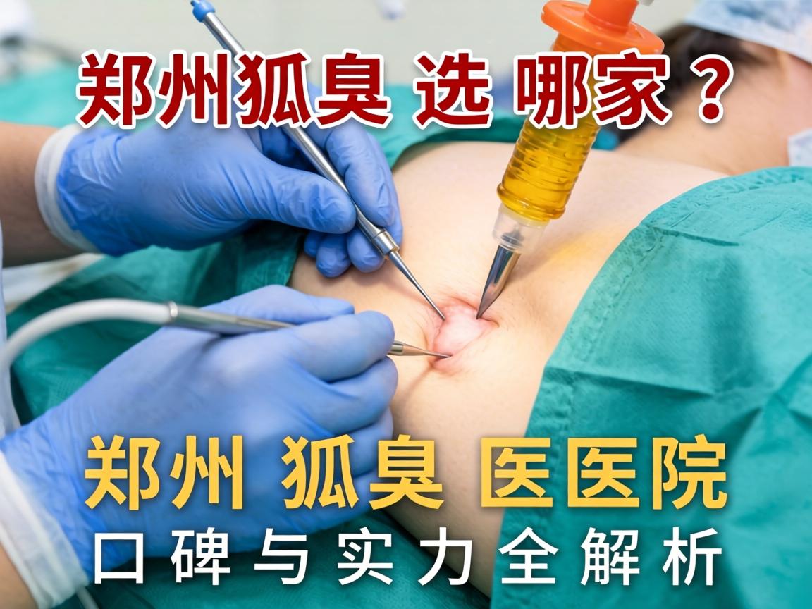 郑州狐臭手术选哪家？郑州狐臭医院口碑与实力全解析