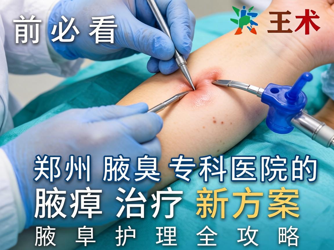 腋臭手术前必看，郑州腋臭专科医院的腋臭治疗新方案，腋臭护理全攻略
