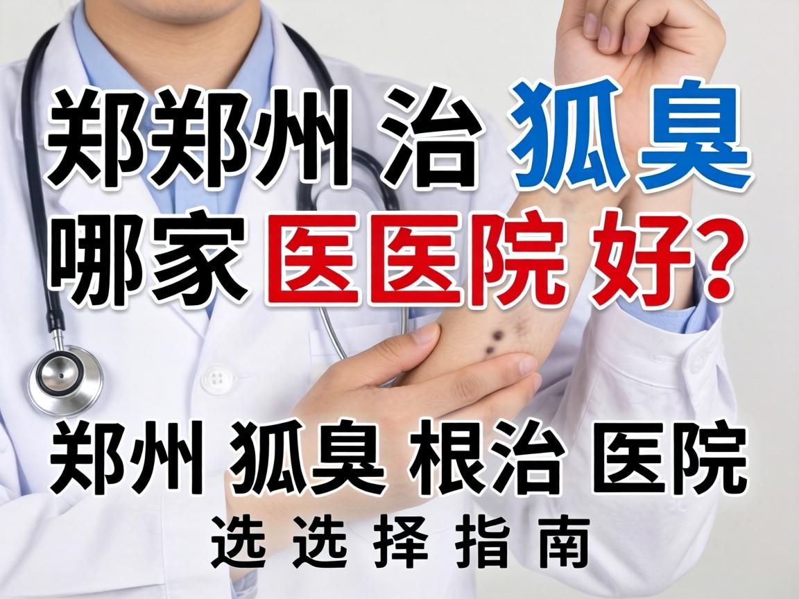 郑州治狐臭哪家医院好？郑州狐臭根治医院选择指南