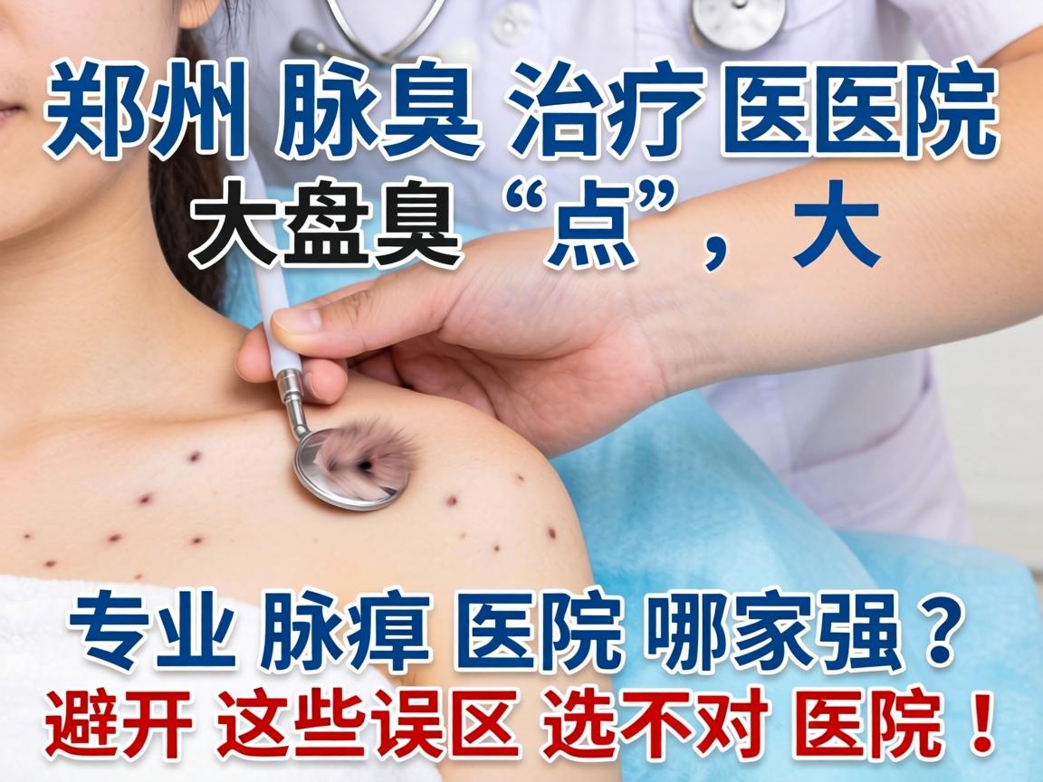 郑州腋臭治疗医院大盘点，专业腋臭医院哪家强？避开这些误区选对医院！