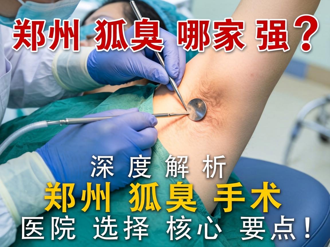 郑州狐臭手术哪家强？深度解析郑州狐臭手术医院选择核心要点