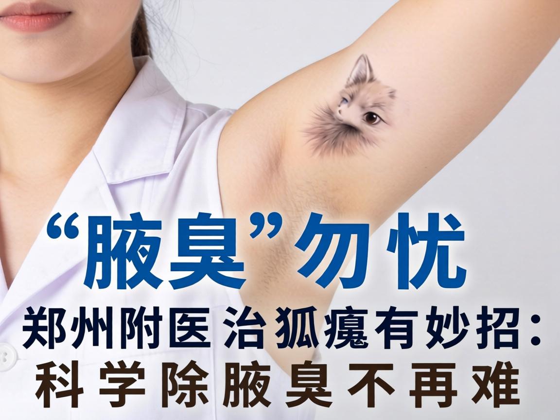 腋臭勿忧，郑州附医治狐臭有妙招，科学除腋臭不再难