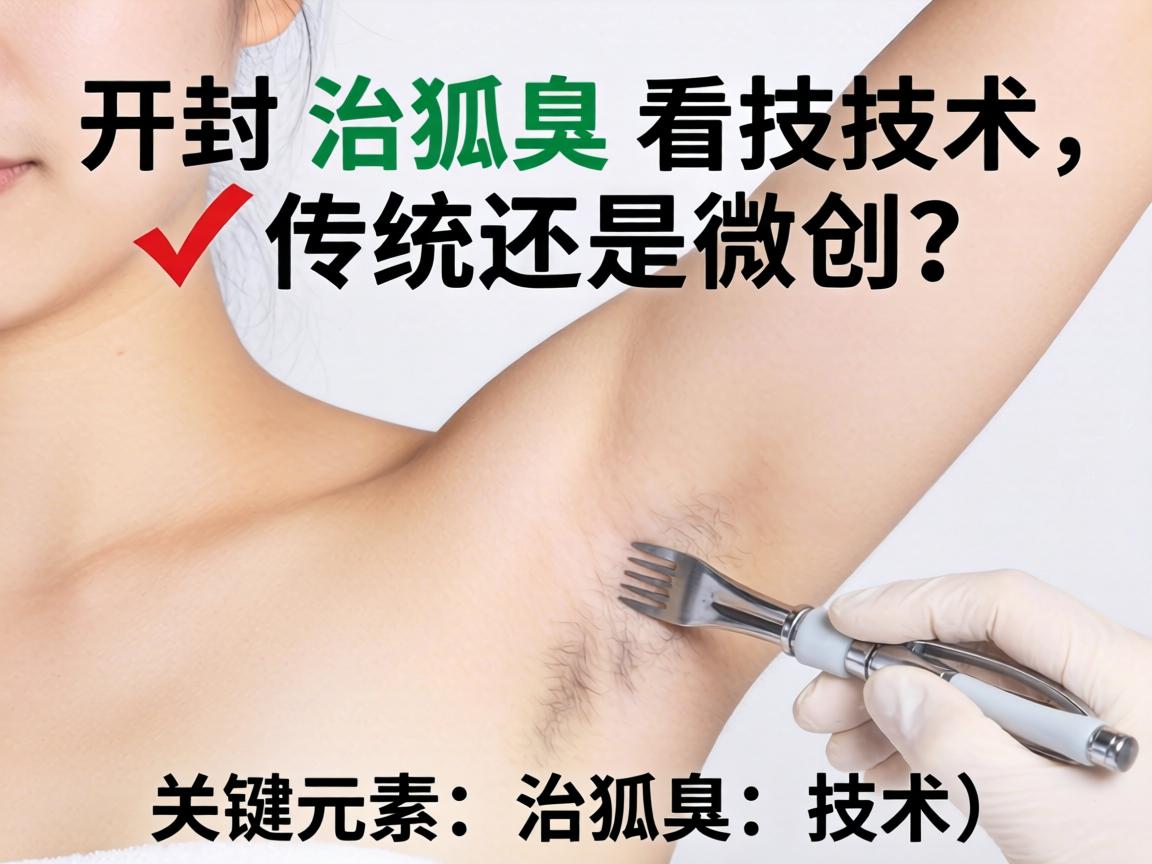一、开封治狐臭看技术，传统还是微创？关键元素，治狐臭、技术）