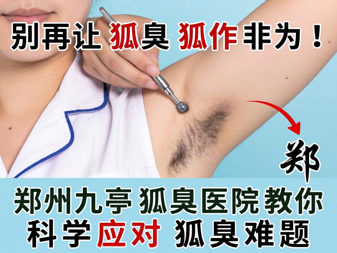 别再让狐臭狐作非为！郑州九亭狐臭医院教你科学应对狐臭难题