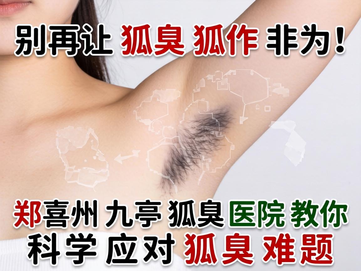 别再让狐臭狐作非为！郑州九亭狐臭医院教你科学应对狐臭难题