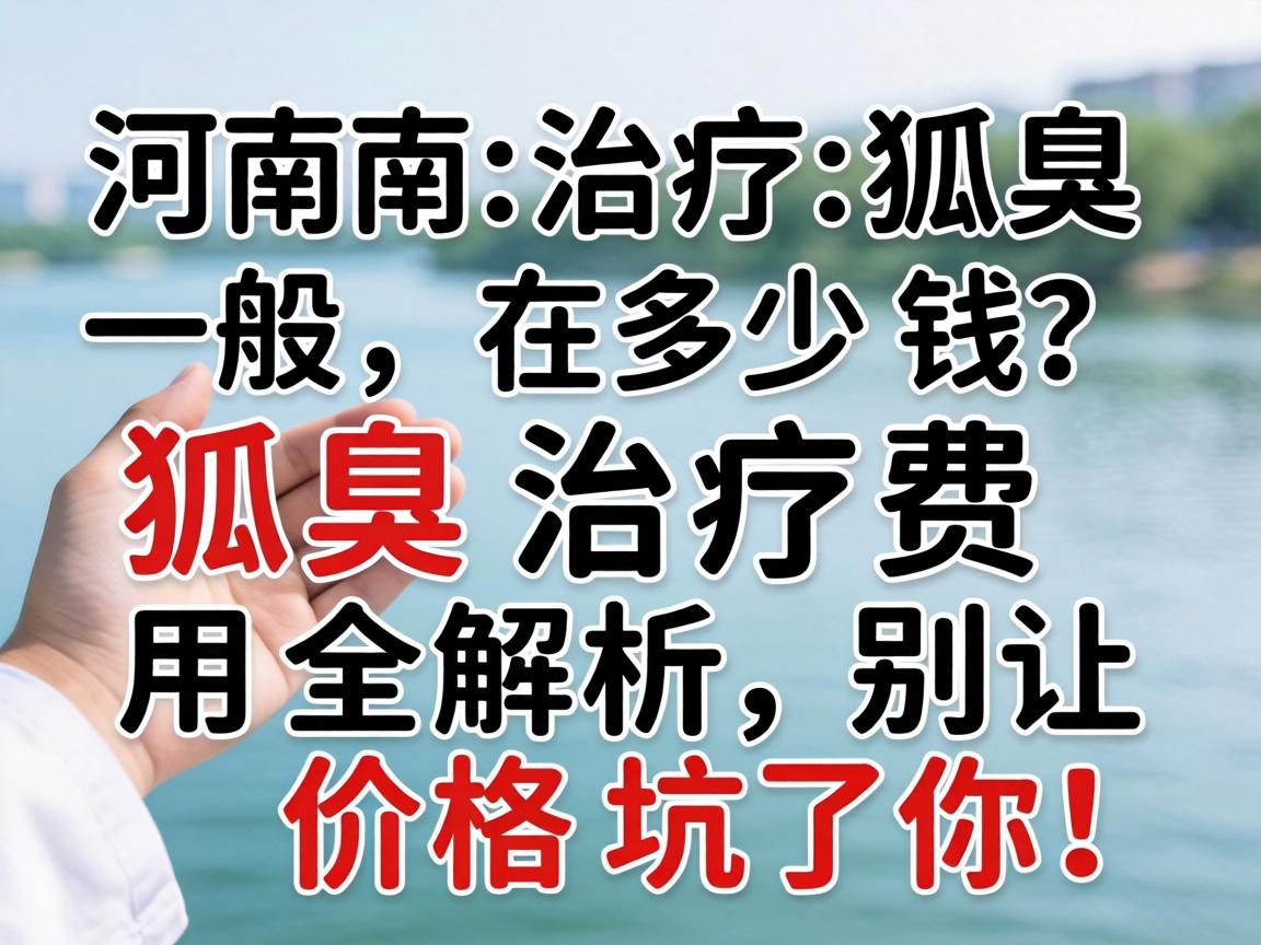 河南治疗狐臭一般在多少钱？狐臭治疗费用全解析，别让价格坑了你！