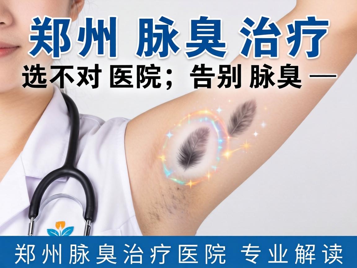 郑州腋臭治疗，选对医院，告别腋臭—郑州腋臭治疗医院专业解读