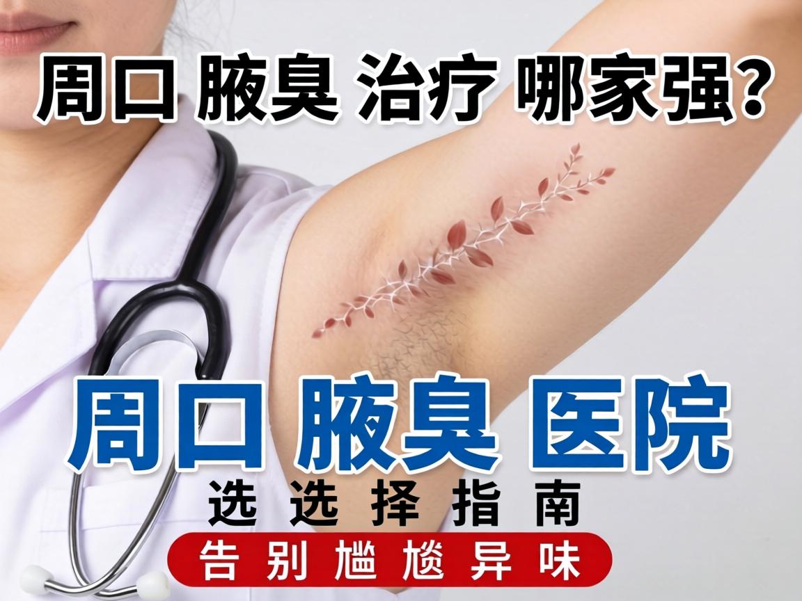 周口腋臭治疗哪家强？周口腋臭医院选择指南，告别尴尬异味