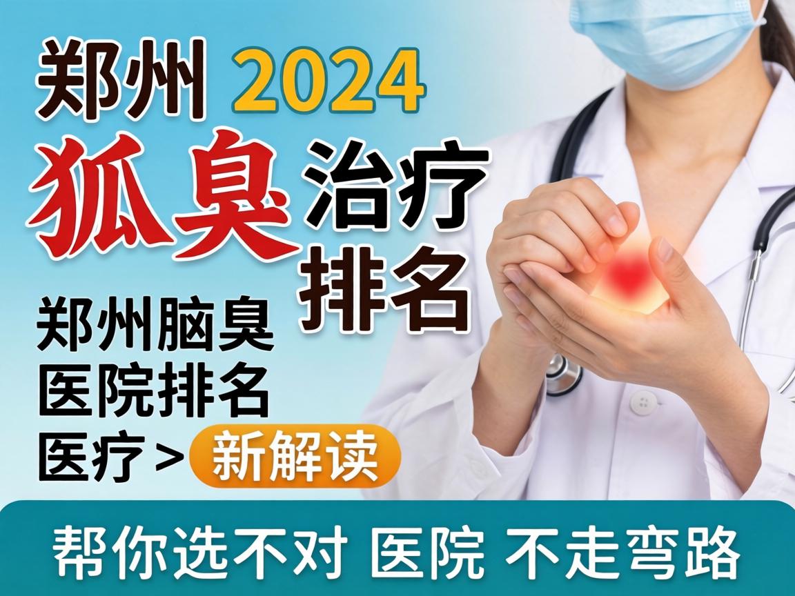 郑州狐臭治疗医院排名，2024郑州腋臭医院排名新解读，帮你选对医院不走弯路