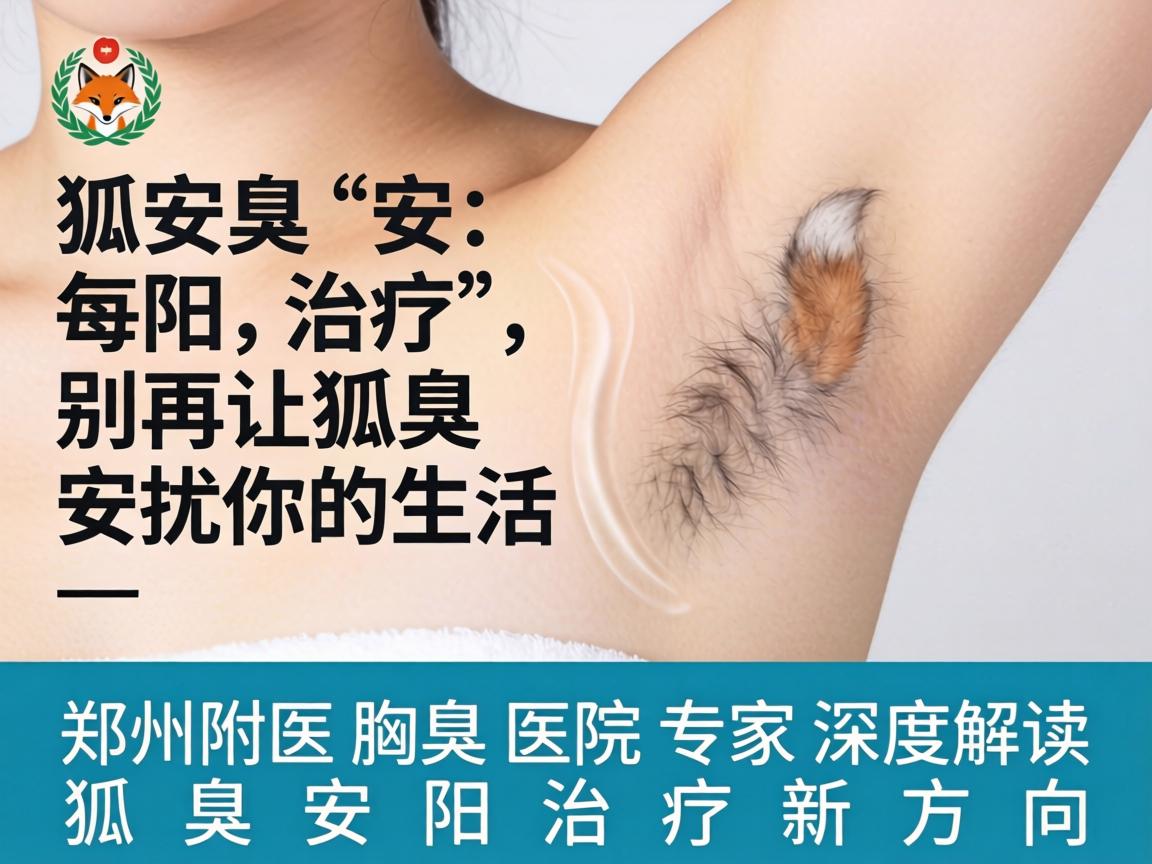 狐臭安阳治疗，别再让狐臭安扰你的生活—郑州附医腋臭医院专家深度解读狐臭安阳治疗新方向