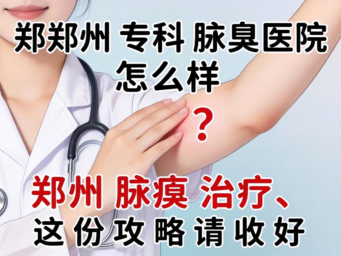 郑州专科腋臭医院怎么样？郑州腋臭治疗，这份攻略请收好