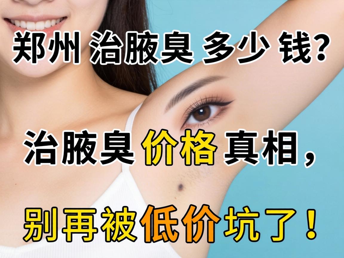 在郑州治腋臭多少钱？治腋臭价格真相，别再被低价坑了！