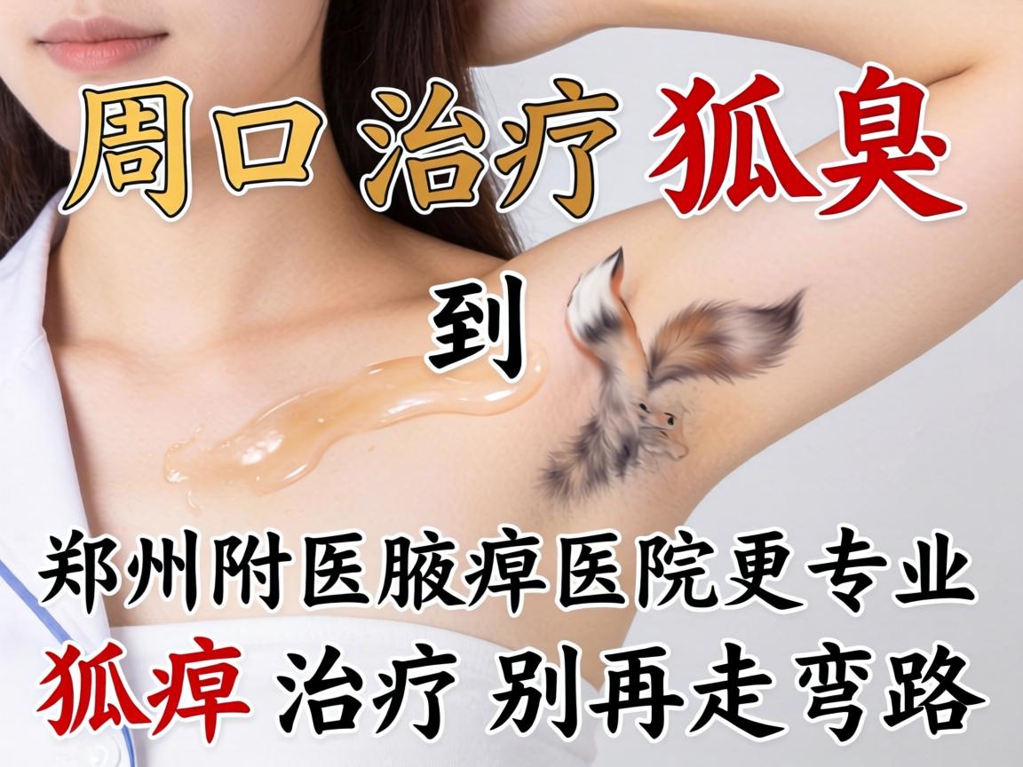 周口治疗狐臭，到郑州附医腋臭医院更专业，狐臭治疗别再走弯路