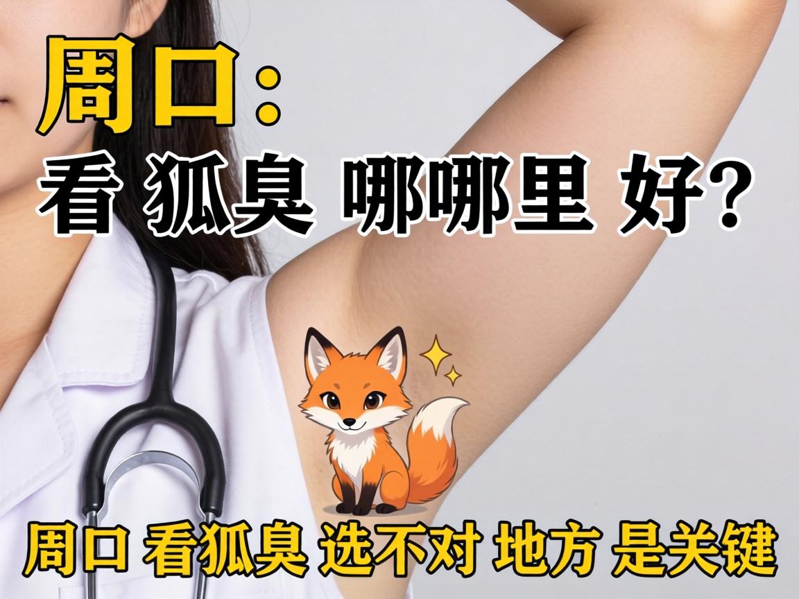 周口看狐臭哪里好？周口看狐臭选对地方是关键