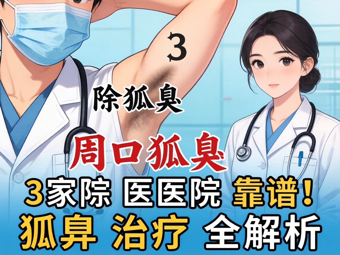 周口除狐臭，这3家医院靠谱！狐臭治疗全解析