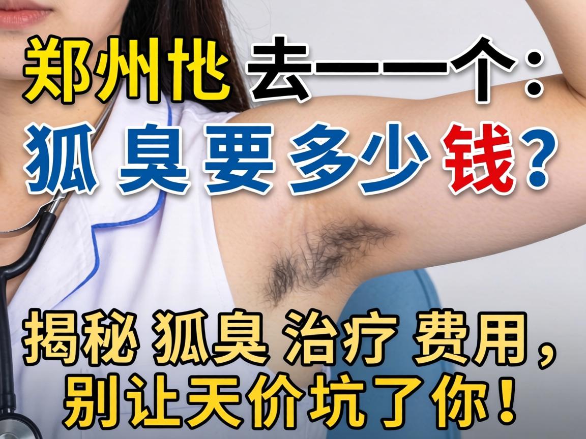 郑州去一个狐臭要多少钱?揭秘狐臭治疗费用,别让天价坑了你! 郑州去一个狐臭要多少钱?揭秘狐臭治疗费用,别让天价坑了你!