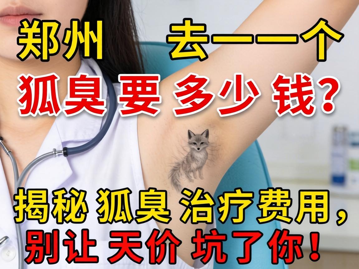 郑州去一个狐臭要多少钱?揭秘狐臭治疗费用,别让天价坑了你! 郑州去一个狐臭要多少钱?揭秘狐臭治疗费用,别让天价坑了你!