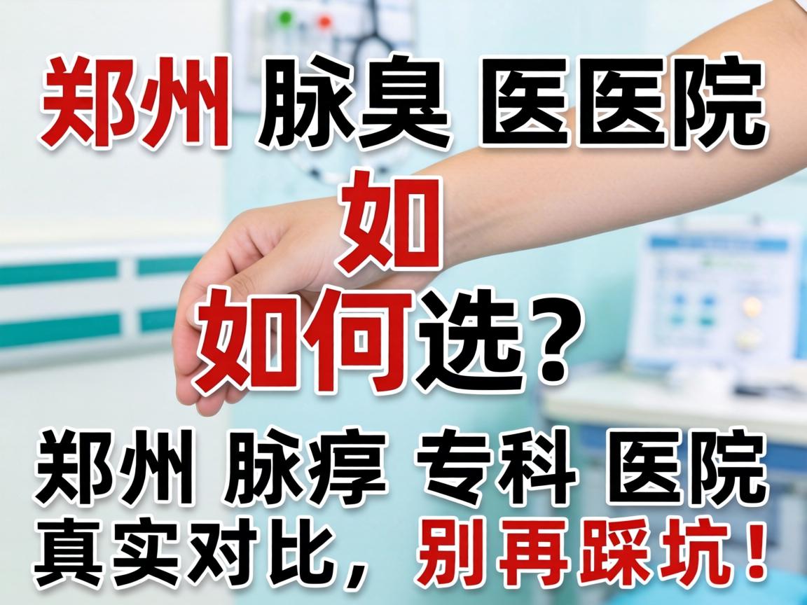 郑州腋臭医院如何选？郑州腋臭专科医院真实对比，别再踩坑！