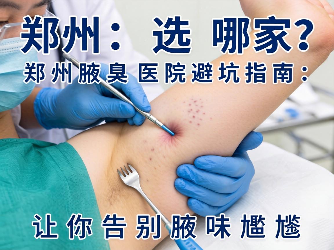 郑州腋臭手术选哪家？郑州腋臭医院避坑指南，让你告别腋味尴尬