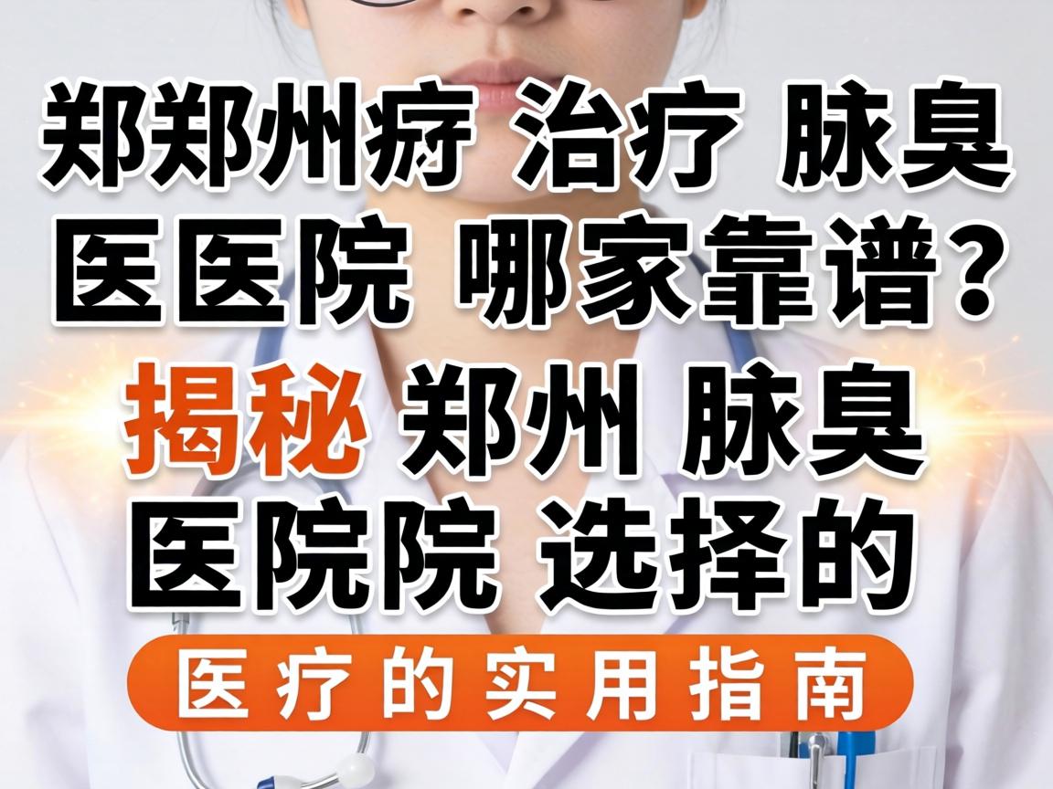 郑州治疗腋臭医院哪家靠谱？揭秘郑州腋臭医院选择的实用指南