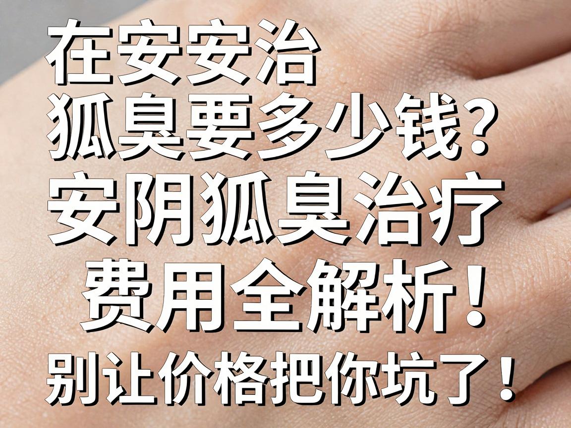 在安阳治狐臭要多少钱？安阳狐臭治疗费用全解析，别让价格把你坑了！