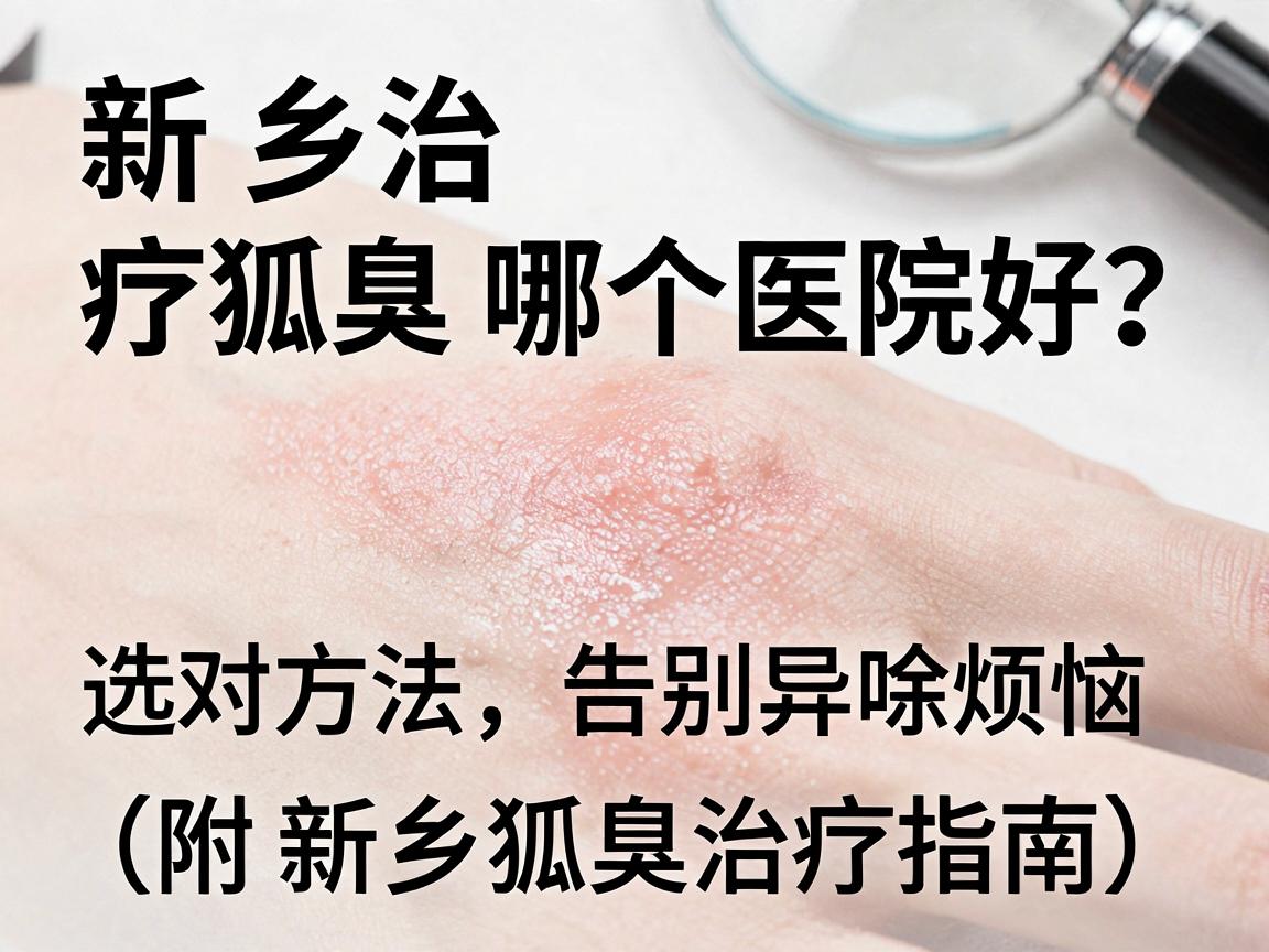 新乡治疗狐臭哪个医院好？选对方法，告别异味烦恼（附新乡狐臭治疗指南）