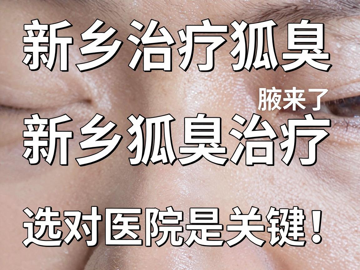 新乡治疗狐臭，选对医院是关键！新乡狐臭治疗指南来了