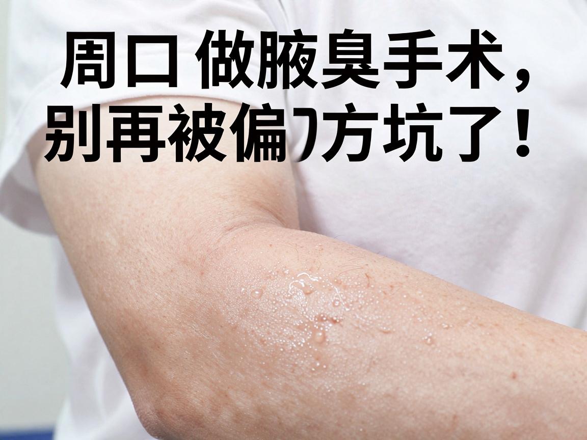 周口做腋臭手术,别再被偏方坑了!周口腋臭手术,科学方案才是正解 周口做腋臭手术,别再被偏方坑了!周口腋臭手术,科学方案才是正解