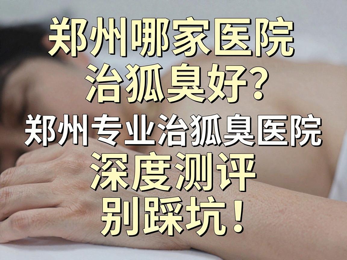 郑州哪家医院治狐臭好？郑州专业治狐臭医院深度测评，别踩坑！