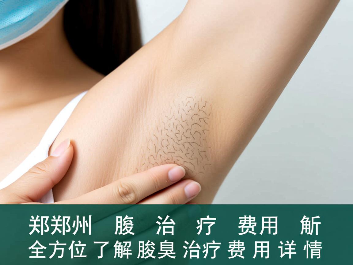 郑州腋臭治疗费用解析，全方位了解腋臭治疗费用详情