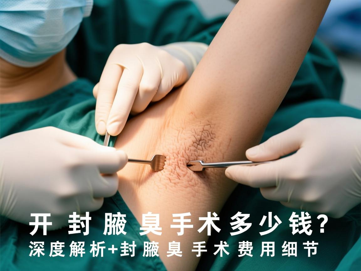 开封腋臭手术多少钱？深度解析开封腋臭手术费用细节
