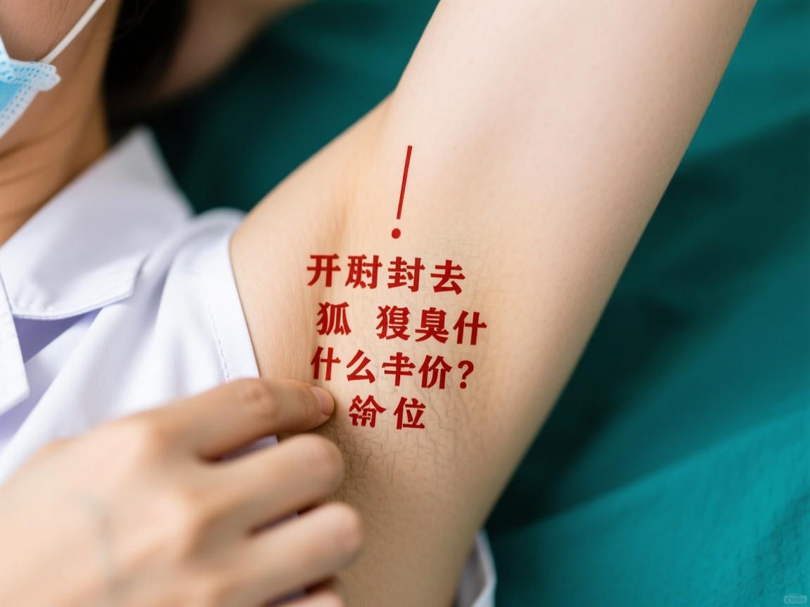 开封去狐臭什么价位？深度解析开封去狐臭的价位构成