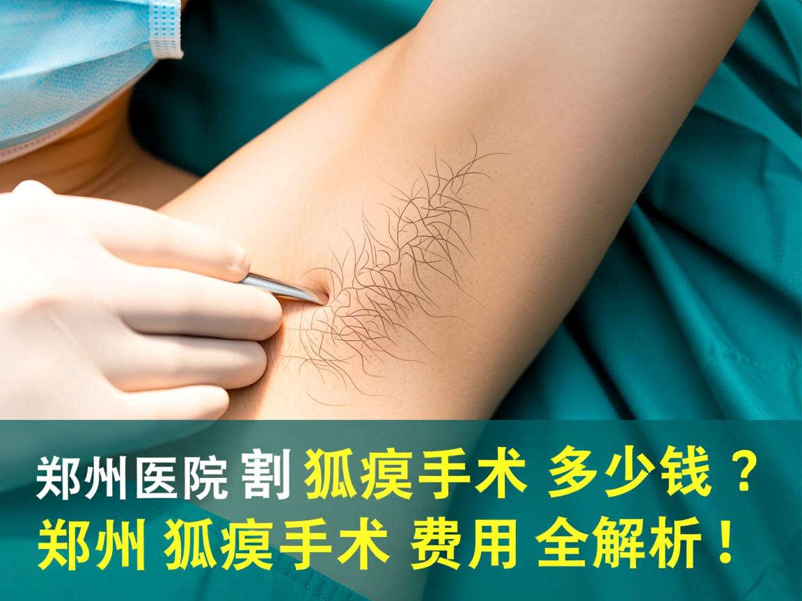 郑州医院割狐臭手术多少钱？郑州狐臭手术费用全解析！