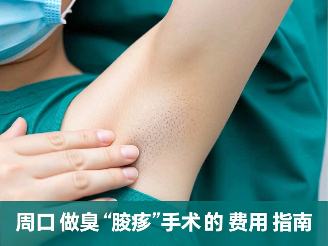 周口腋臭手术价格解析，周口做腋臭手术的费用指南