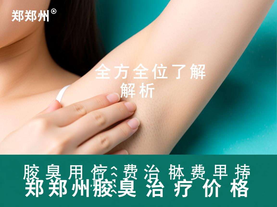 郑州腋臭治疗费用解析，全方位了解郑州腋臭治疗价格