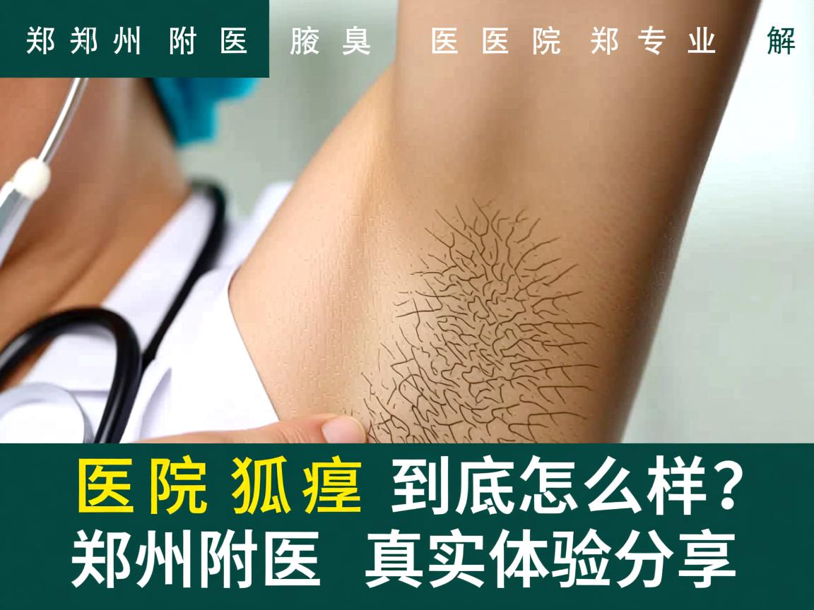郑州附医腋臭医院专业解析郑州附医医院治狐臭到底怎么样？郑州附医真实体验分享