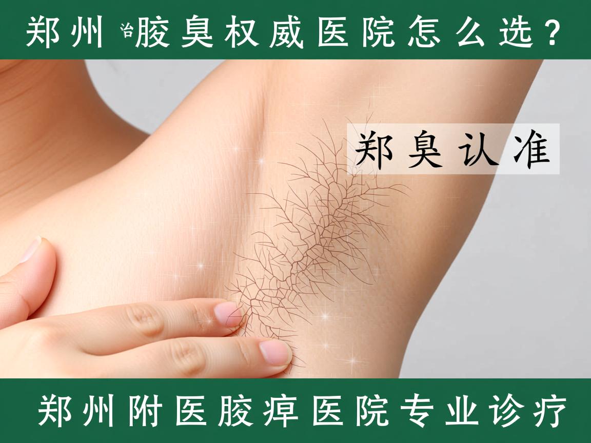 郑州治腋臭权威医院怎么选？认准郑州附医腋臭医院专业诊疗