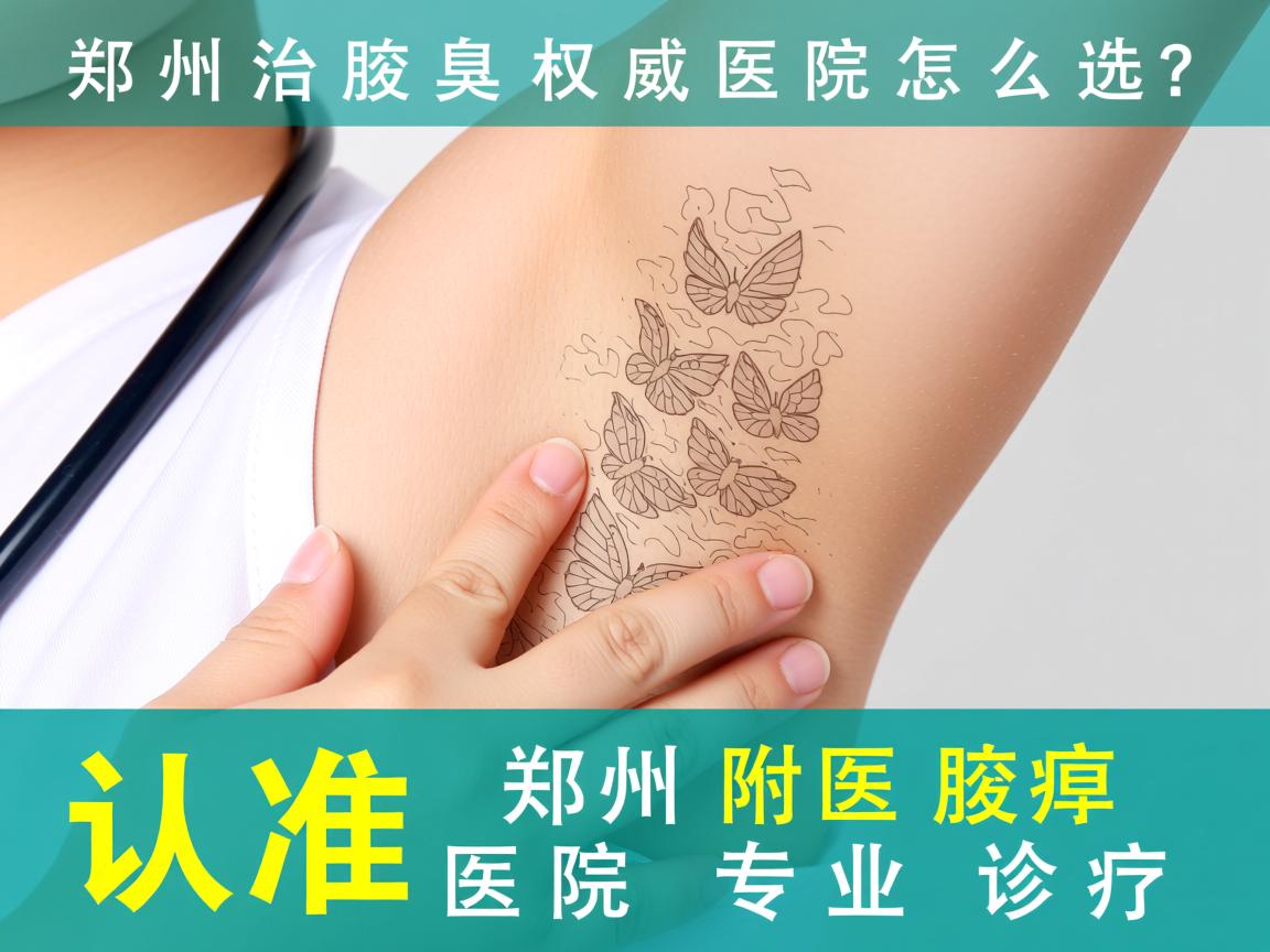 郑州治腋臭权威医院怎么选？认准郑州附医腋臭医院专业诊疗