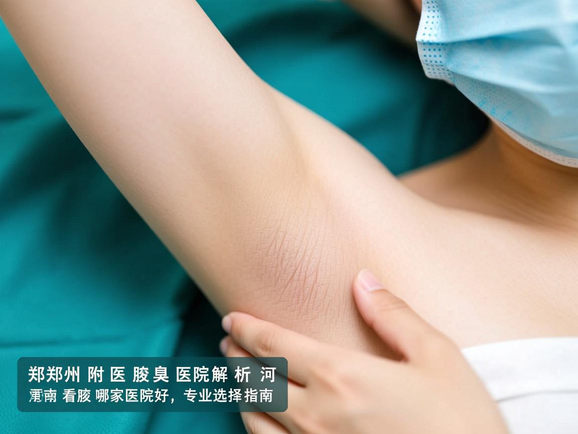 郑州附医腋臭医院解析，河南看腋臭哪家医院好，专业选择指南