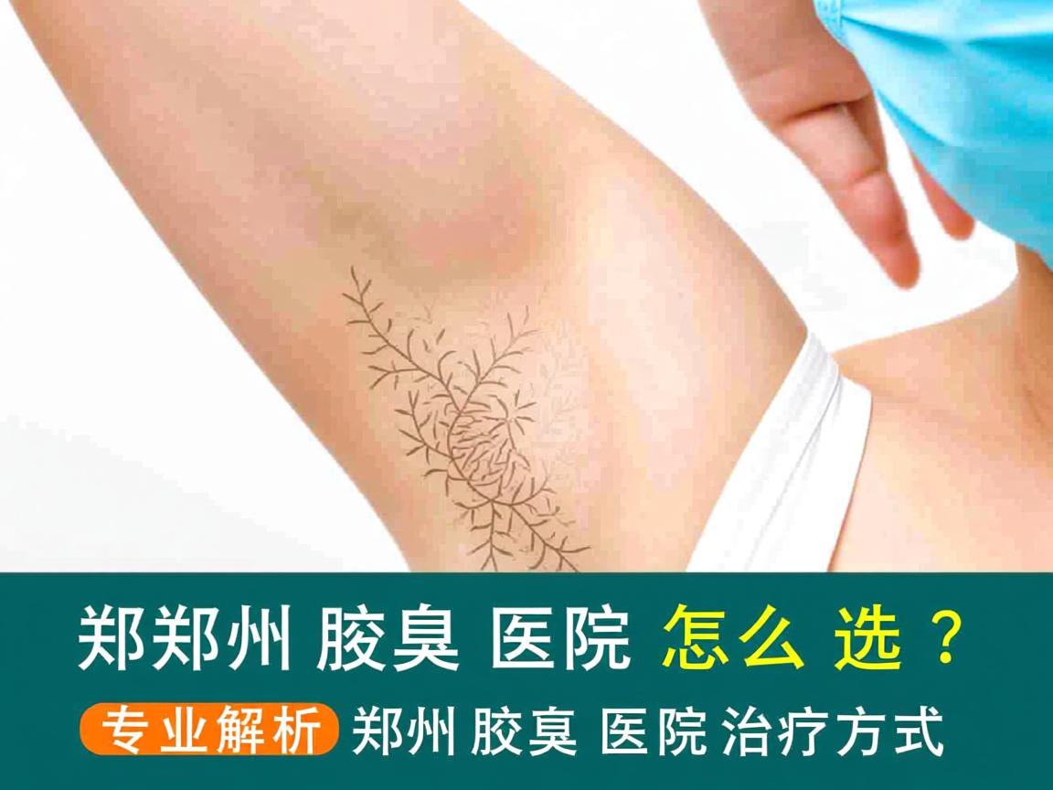 郑州腋臭医院怎么选？专业解析郑州腋臭医院治疗方式