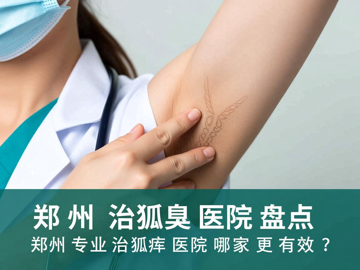 郑州治狐臭医院盘点，郑州专业治狐臭医院哪家更有效？