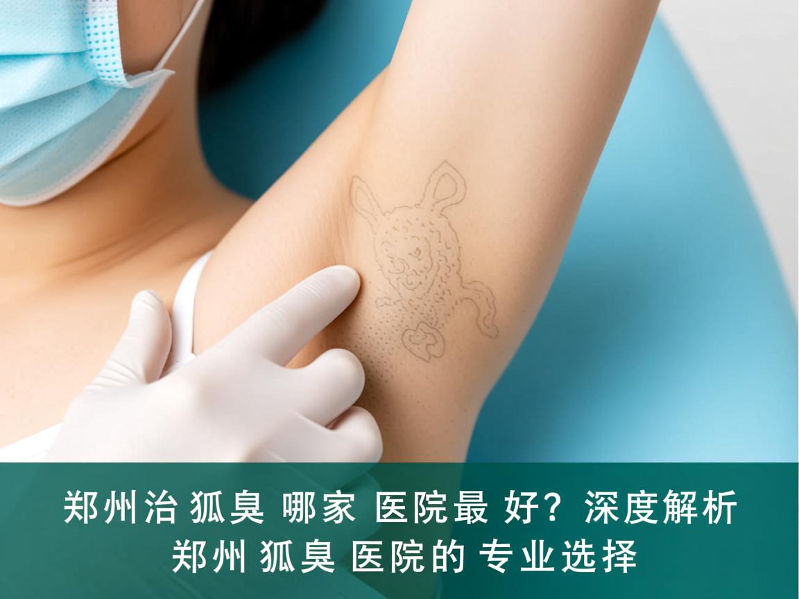 郑州治狐臭哪家医院最好？深度解析郑州狐臭医院的专业选择