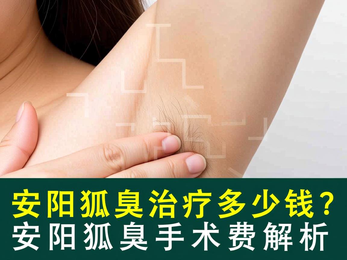 安阳狐臭治疗多少钱？安阳狐臭手术费用解析