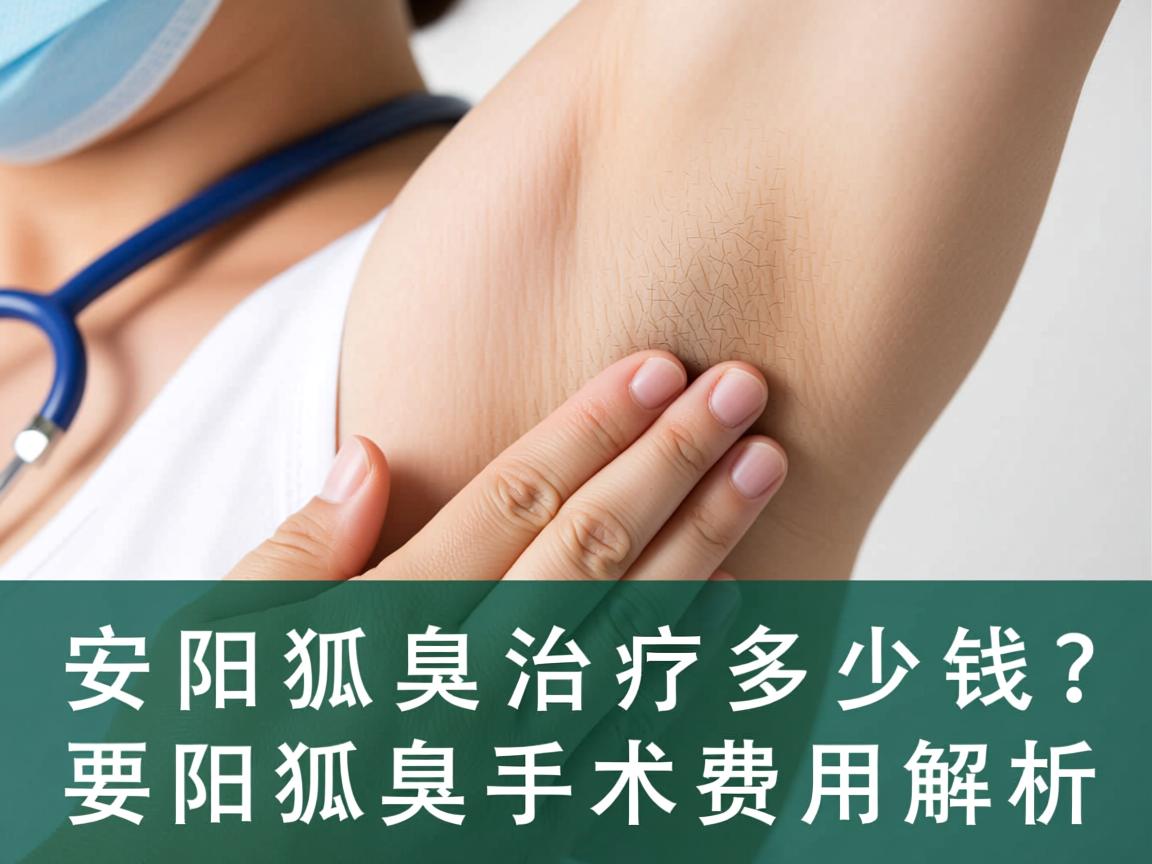 安阳狐臭治疗多少钱？安阳狐臭手术费用解析