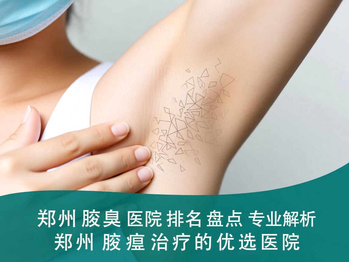 郑州腋臭医院排名盘点，专业解析郑州腋臭治疗的优选医院