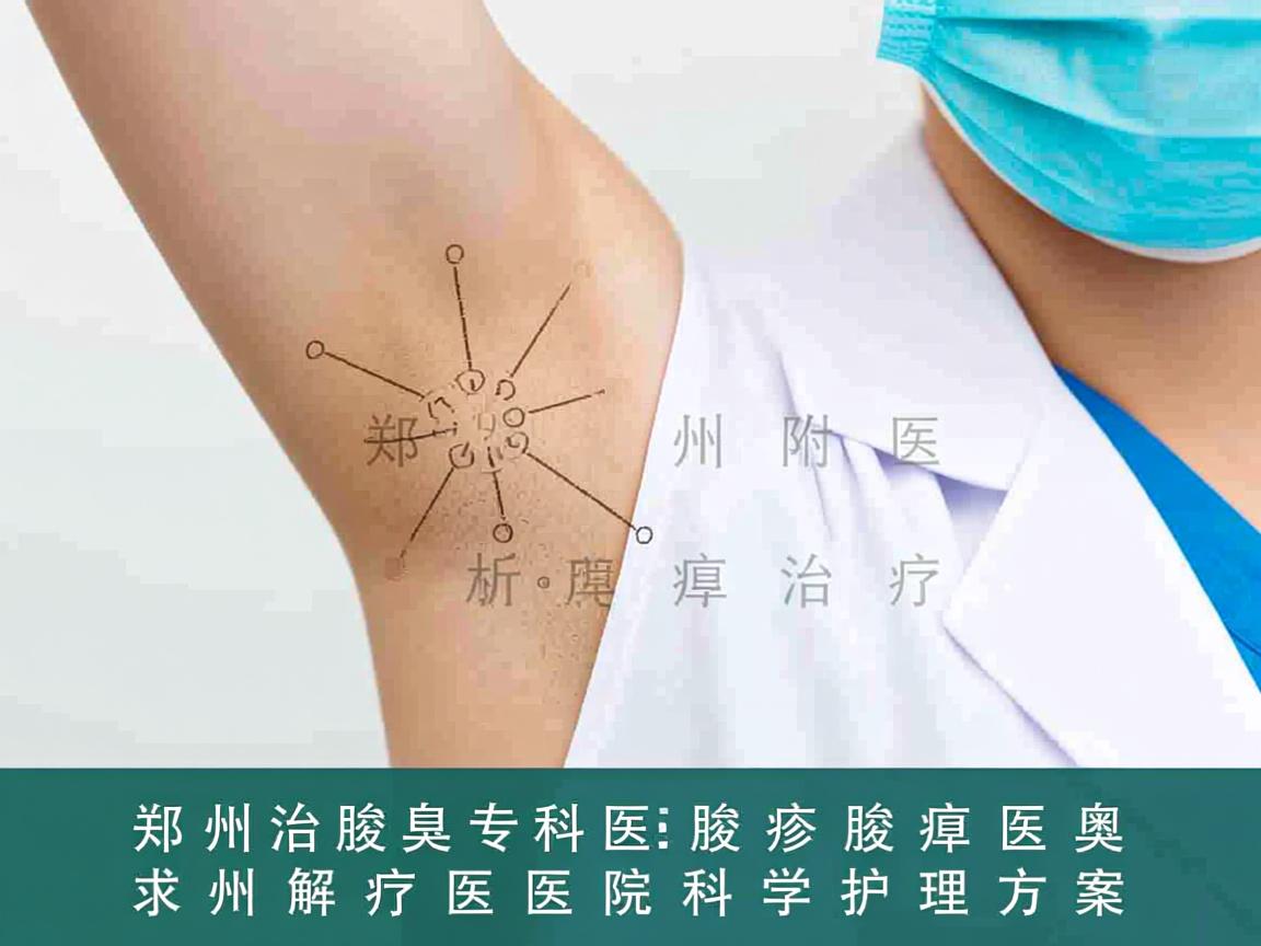 郑州治腋臭专科医院解析腋臭治疗，郑州附医腋臭医院的科学护理方案