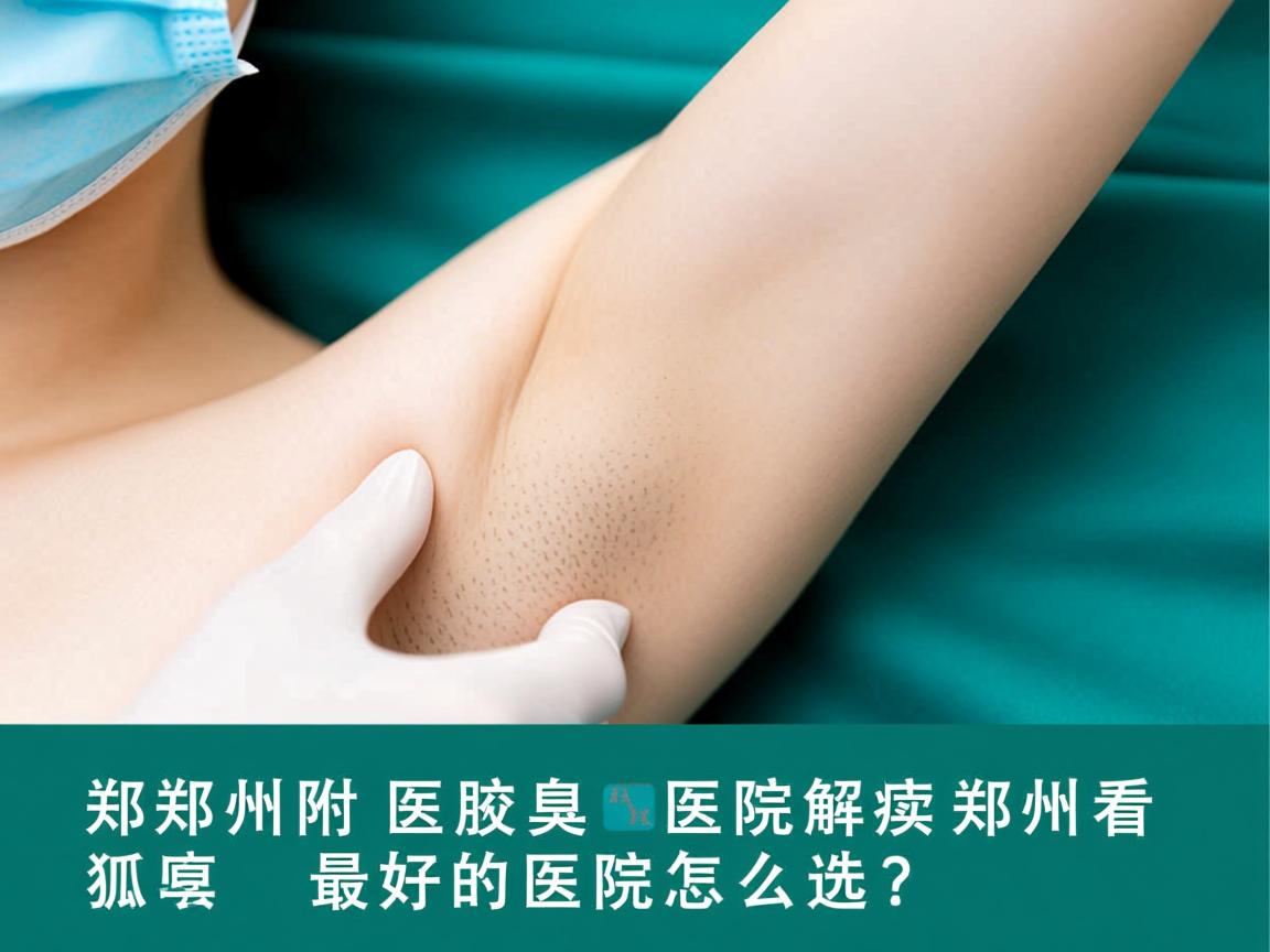 郑州附医腋臭医院解读，郑州看狐臭最好的医院怎么选？