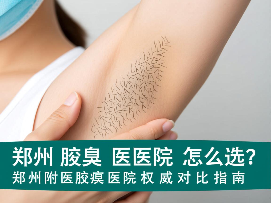 郑州腋臭医院怎么选？郑州附医腋臭医院权威对比指南