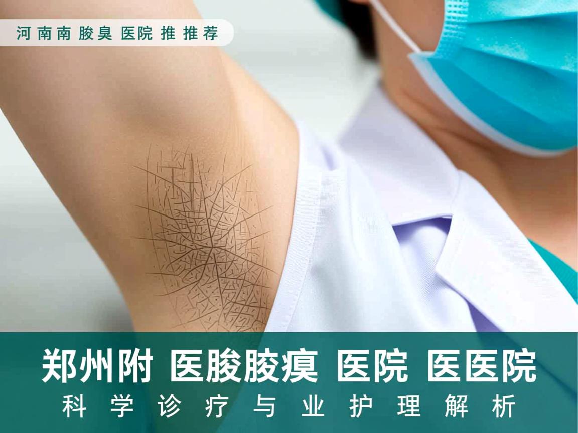 河南腋臭医院推荐，郑州附医腋臭医院的科学诊疗与专业护理解析
