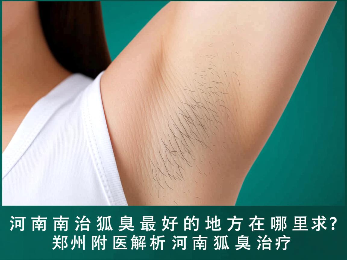 河南治狐臭最好的地方在哪里？郑州附医解析河南狐臭治疗